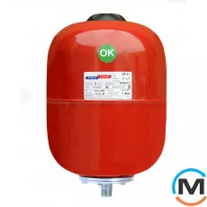 Бак розширювальний ProTank PT 8 C 16 бар, Обсяг (л): 8, Виконання: Вертикальний, Варіант: Без манометром, Макс. Тиск (бар): 16, фото 