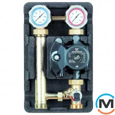 Насосна група Meibes D-MK 1 1/4” з насосом Grundfos Alfa2L 32-60, фото 