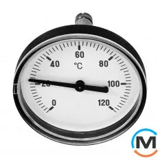 осьовий термометр Meibes червоний, фото 