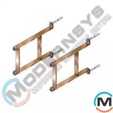 Комплект консолей Meibes для настінного монтажу колектора, фото 