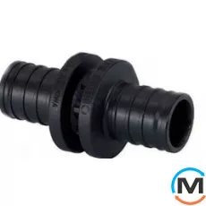 Муфта сполучна Rehau Rautitan PX рівнопрохідна 16, Діаметр (мм): 16, Робочий тиск (бар): 10, Матеріал: PPSU поліфенілсульфон, фото 