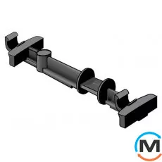 Шина подвійна для труби Rehau Rautherm S 10 поліамід, фото 