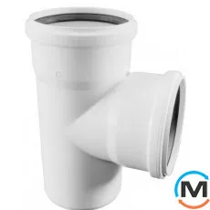 Трійник Rehau Raupiano Plus 110/90 45°, Вид каналізації: Внутрішня, Тип каналізації: Безшумна, Градус (град.): 45, Модифікація: 110/90 45, Діаметр (мм): 100, Матеріал: Поліпропілен PPR, фото 