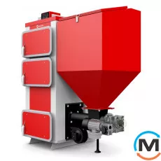 Універсальний котел Heiztechnik Q EKO 15, Теплова потужність (кВт): 15, Обсяг паливного відсіку (л): 200, фото 