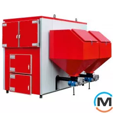 Універсальний котел Heiztechnik Q MAX ECO 300, Теплова потужність (кВт): 300, Обсяг паливного відсіку (л): 2000, фото 