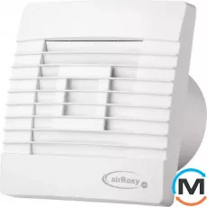 Вентилятор AirRoxy Гравітаційні жалюзі, таймер pRestige O 120 ZG TS, фото 