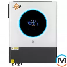 Гібридний сонячний інвертор ДБЖ LogicPower LPW-MAXII-8000VA (8000Вт) MPPT 150A OFF GRID, фото 