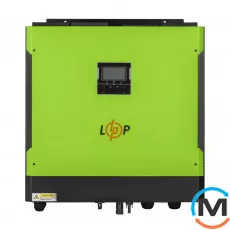 Гібридний сонячний інвертор ДБЖ LogicPower LPW-VHY-G5532-5500VA (5500Вт) 48V 60A MPPT 120-450V, фото 