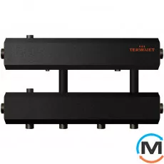 Коллектор Termojet Dn50 300 мм межосевое 2 выхода вниз Dn32 (К22Н150(300)), фото 