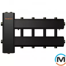 Колектор комбінований Termojet Dn32 з гідрострілкою СК26 у кожусі 2 вихід вгору/вниз Dn25 (КГС42, фото 