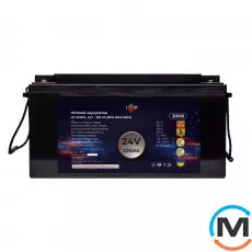 Акумулятор LogicPower LiFePO4 24V (25,6V) - 230 Ah (5888Wh) (BMS 200A/100A) пластик, фото 