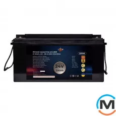 Акумулятор LogicPower LiFePO4 24V (25,6V) - 230 Ah (5888Wh) (BMS 200A/100A) пластик для ДБЖ, фото 