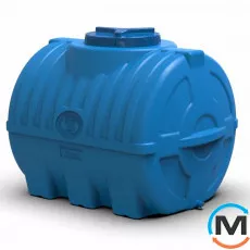 Місткість накопичувальна Євро Пласт харчова 1000*700*755 3-ш синя 300 л. горизонтальна, фото 