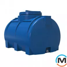 Ємність накопичувальна Євро Пласт харчова Стандартна 1050*670*720 2-ш. синя 250 л. горизонтальна, фото 