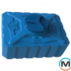 Ємність накопичувальна Євро Пласт харчова 1080 * 770 * 520 3-ш синя 300 л. прямокутна, фото 