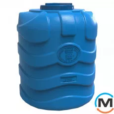 Місткість накопичувальна Євро Пласт харчова Ø860*1030 3-ш синя 500 л. вертикальна, фото 