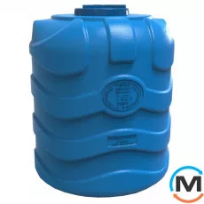 Місткість накопичувальна Євро Пласт харчова Ø960*1170 3-ш синя 750 л. вертикальна, фото 