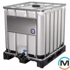 Ємність накопичувальна Євро Пласт харчова Єврокуб 1200*1000*1160 1-ш білий 1000 л. для транспортування., фото 