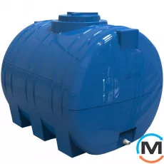 Ємність накопичувальна Євро Пласт харчова І 1240 * 1040 * 1030 2-ш. синя 1000 л. горизонтальна, фото 