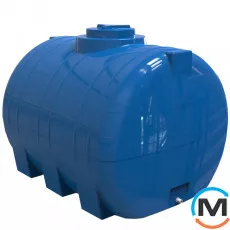 Ємність накопичувальна Євро Пласт харчова І 1600 * 1350 * 1300 2-ш. синя 2000 л. горизонтальна, фото 