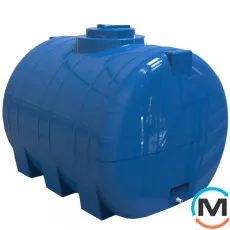 Ємність накопичувальна Євро Пласт харчова І 1860 * 1500 * 1520 2-ш. синя 3000 л. горизонтальна, фото 