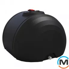 Ємність накопичувальна Євро Пласт харчова КАС (тр.) 1470 * 1300 * 980 2-ш чорна 1200 л. для транспортування, фото 