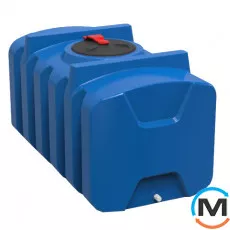 Ємність накопичувальна Євро Пласт харчова Прям-до 1730*920*880 2-ш. синя 1000 л. прямокутна, фото 