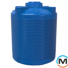 Ємність накопичувальна Євро Пласт харчова Стандартна Z Ø 1210*1500 2-ш. синя 1500 л. вертикальна, фото 