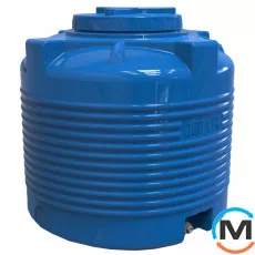 Ємність накопичувальна Євро Пласт харчова Стандартна Z Ø 710*730 2-ш. синя 200 л. вертикальна, фото 