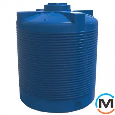 Ємність накопичувальна Євро Пласт харчова Стандартна Z Ø 1350*1620 2-ш. синя 2000 л. вертикальна, фото 