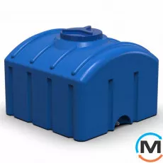 Ємність накопичувальна Євро Пласт харчова Висока 960*970*760 2-ш. синя 500 л. прямокутна, фото 