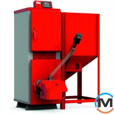 Пелетний котел Heiztechnik HIT PELLET DUO PellHard 50, Теплова потужність (кВт): 50, Варіант: Без самоочищення, фото 