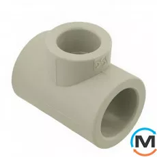 Редукционный тройник ASG 40х32х40 ППР (Серый), Модификация: 40х32х40, Диаметр (мм): 40, фото 