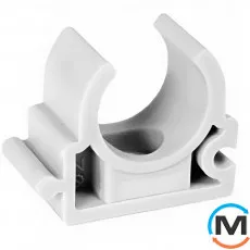 Кліпса ППР ASG 32 (Білий), Діаметр (мм): 32, фото 