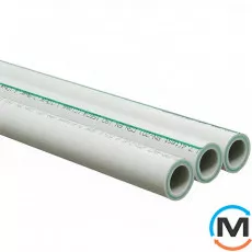 Труба ASG PP-RCT Faser HOT 63мм ППР (Сірий), Тип труби: Скловолокно, Колір: Сірий, Призначення труб: Универсальная, Діаметр (мм): 63, фото 