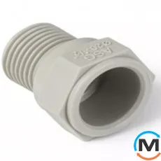 Пробка з різьбленням ASG 1/2" ППР (Сірий), фото 