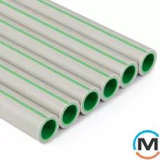 Труба ПН 20 ПВР ASG PROFI 40х6,7 (Білий), Тип труби: Без армування, Колір: Білий, Призначення труб: Водопостачання, Діаметр (мм): 40, фото 