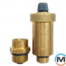 Автоматичний відвідник повітря Tervix Pro Line з відсічним клапаном 1/2", фото 