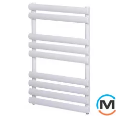 Дизайнерський сушка для рушників ARTTIDESIGN Miramar 9/820 білий матовий, Колір: Білий, Висота (мм): 820, Кількість секцій: 9, фото 