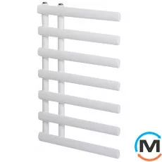 Дизайнерський сушка для рушників ARTTIDESIGN Nice 7/780 білий матовий, Колір: Білий, фото 