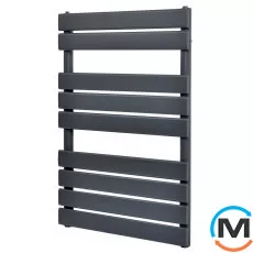 Дизайнерський сушка для рушників ARTTIDESIGN Vence 9/748 сірий матовий, фото 