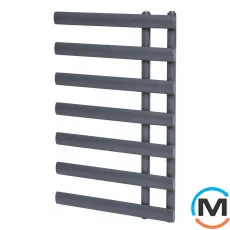 Дизайнерський сушка для рушників ARTTIDESIGN Nice 7/780 сірий, Колір: Сірий, фото 