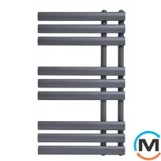 Дизайнерський сушка для рушників ARTTIDESIGN Grasse 9/820 сірий матовий, Колір: Сірий, фото 