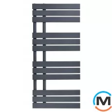 Дизайнерський сушка для рушників ARTTIDESIGN Antibes 12/1130 сірий, Колір: Сірий, Кількість секцій: 12, Висота (мм): 1130, фото 