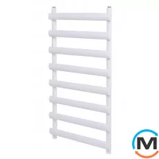 Дизайнерський сушки для рушників ARTTIDESIGN Menton 8/992 білий матовий, Колір: Білий, Висота (мм): 992, Кількість секцій: 8, фото 