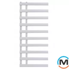 Дизайнерський сушка для рушників ARTTIDESIGN Nice 10/1140 білий матовий, Колір: Білий, фото 