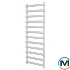 Дизайнерський сушка для рушників ARTTIDESIGN Menton 12/1500 білий матовий, Колір: Білий, Висота (мм): 1500, Кількість секцій: 12, фото 