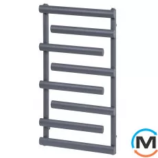 Дизайнерський сушка для рушників ARTTIDESIGN LION 8/900 сірий матовий, Колір: Сірий, фото 