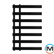 Дизайнерський сушка для рушників ARTTIDESIGN Eze 7/780 чорний матовий, Колір: Чорний, фото 