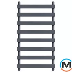 Дизайнерський сушка для рушників ARTTIDESIGN Contes 8/992 сірий матовий, Колір: Сірий, фото 